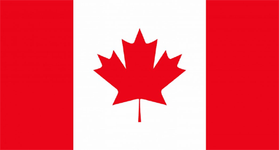 Bandera de Canadá